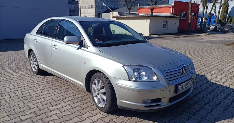 samochody osobowe Toyota Avensis cena 11000 przebieg: 191000, rok produkcji 2003 z Łódź